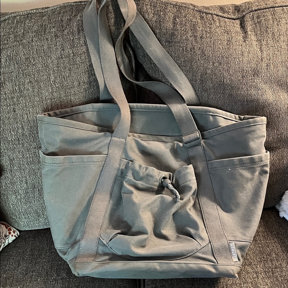 Versatile Gray Athleta Tote Bag